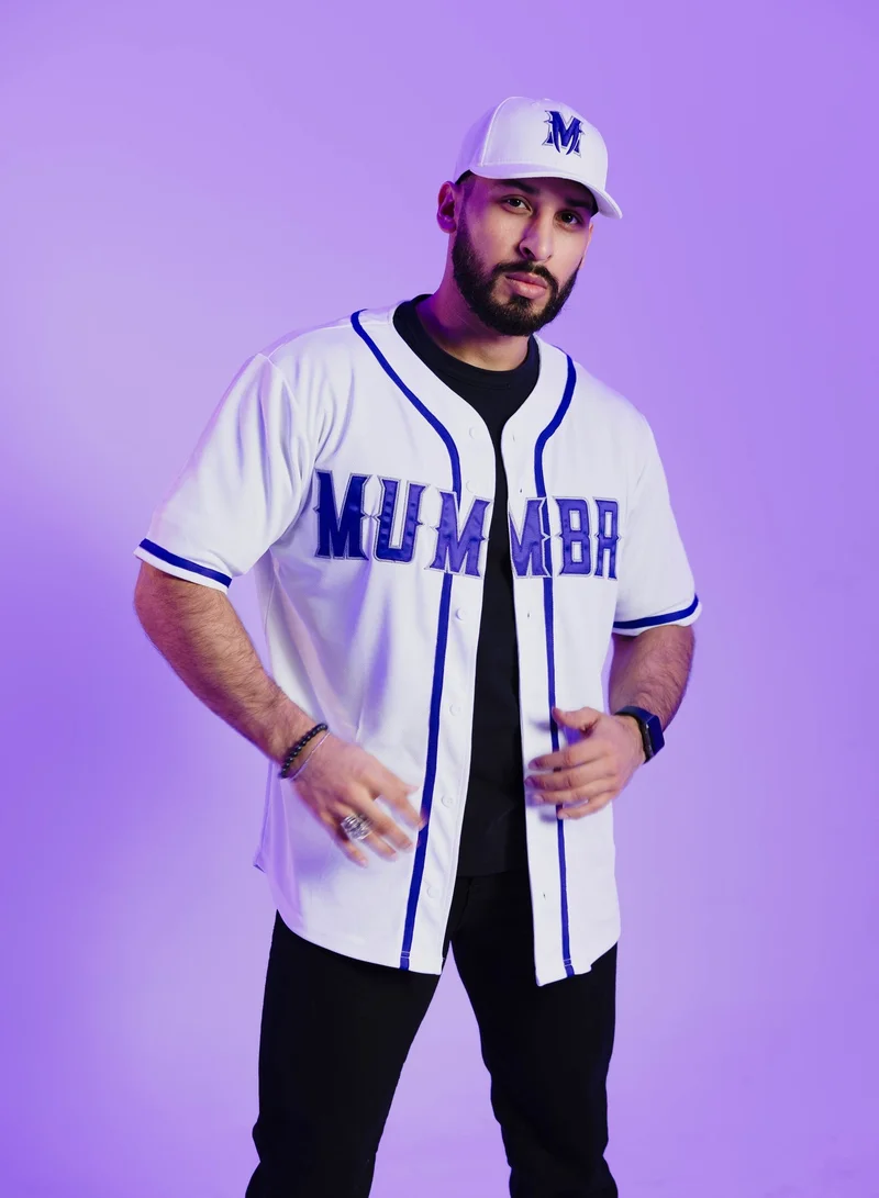 Baseball United  Mumbai Cobras Official On-Field Home Jersey for Men | Best Price UAE