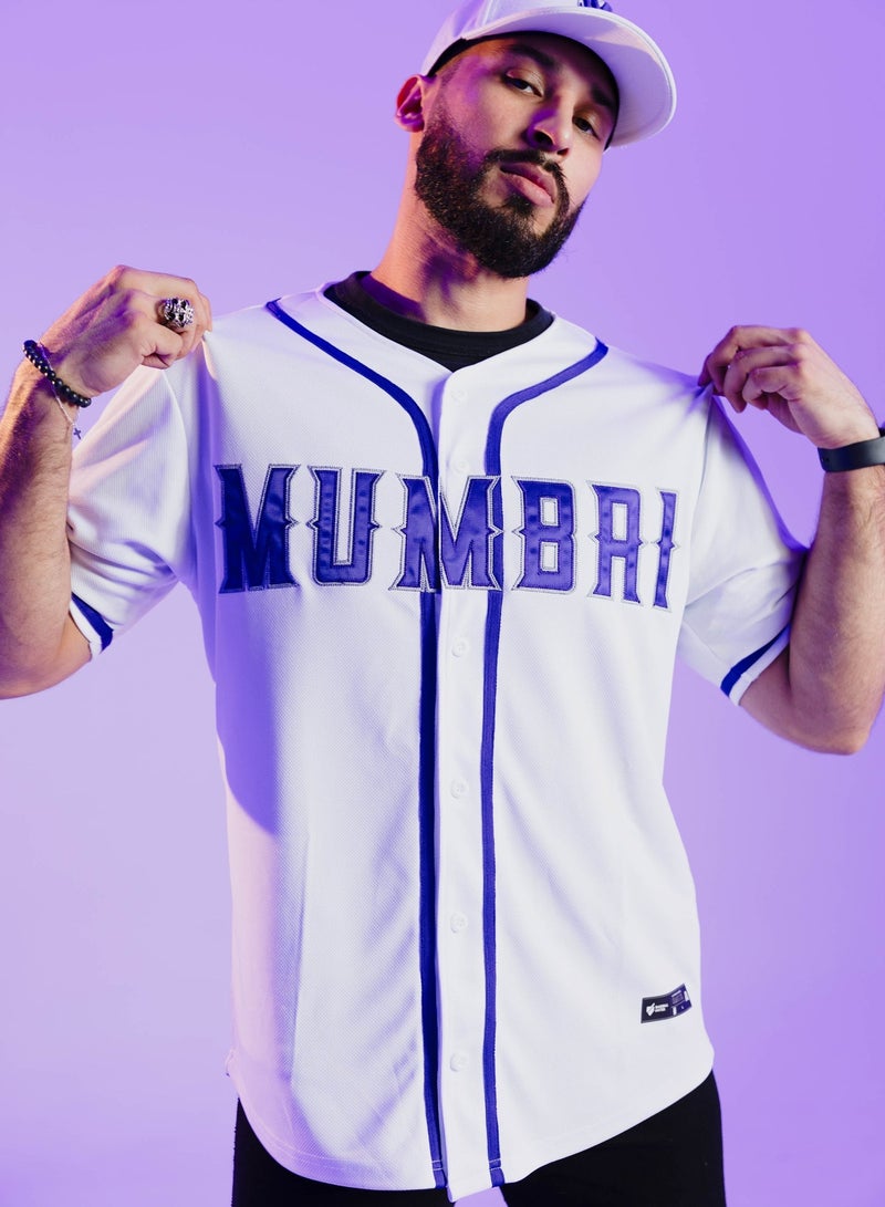 Baseball United Mumbai Cobras Official On-Field Home Jersey - Image 1