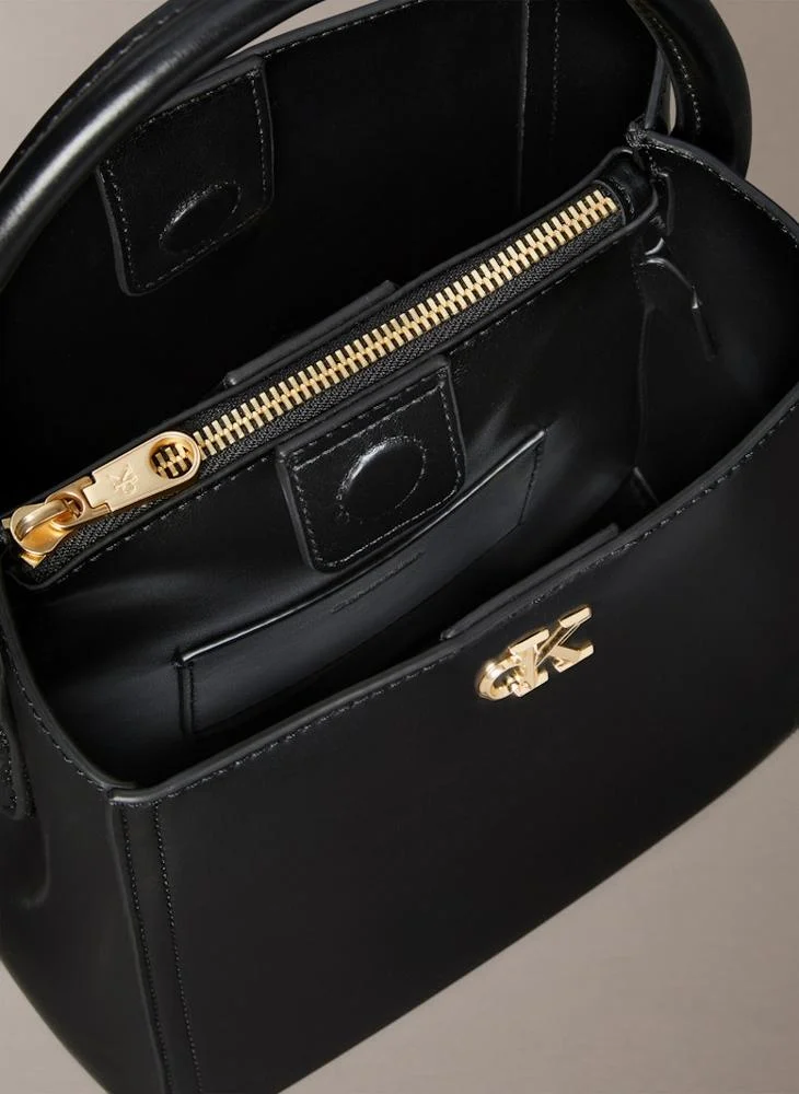 CALVIN KLEIN Logo Bucket With Strap Bag