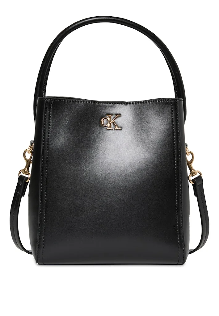 CALVIN KLEIN Logo Bucket With Strap Bag