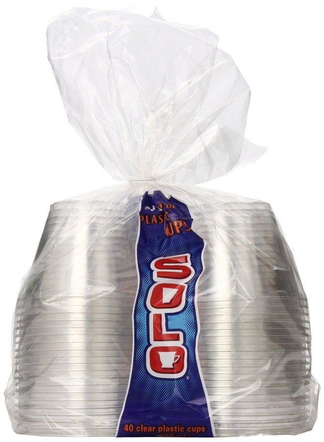 Solo Clear Cups - 9 oz - 40 ct