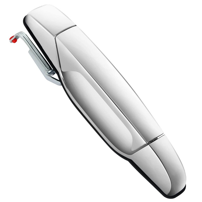 BINWUHI Chrome Exterior Rear Left Driver Door Handle Compatible with The Following Models 20072013 Chevy Silverado Tahoe Avalanche SuburbanGMC Sierra Yukon XL DenaliCadillac Escalade15915659