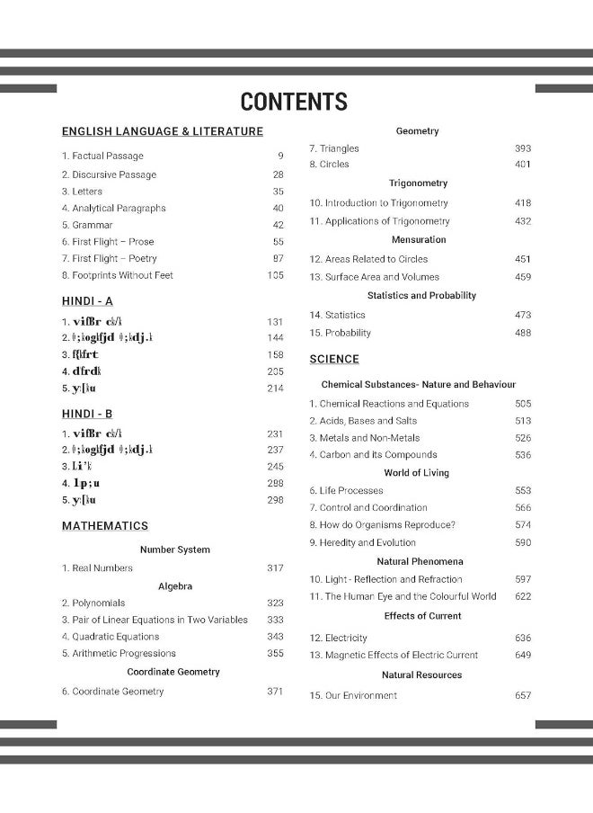 null - Oswal - Gurukul All in 1 Guide Book for CBSE Class 10 Exam 2023 - NCERT, Past Years Board Questions, Toppers Answers, Latest Syllabus (English, Hindi A & B, Science, Social Science, Maths) - Image 1
