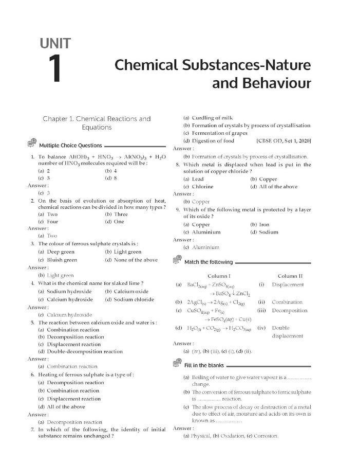 null - Oswal - Gurukul All in 1 Guide Book for CBSE Class 10 Exam 2023 - NCERT, Past Years Board Questions, Toppers Answers, Latest Syllabus (English, Hindi A & B, Science, Social Science, Maths) - Image 1