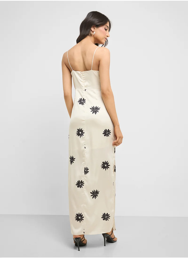 VERO MODA Strappy V- Neck Dress