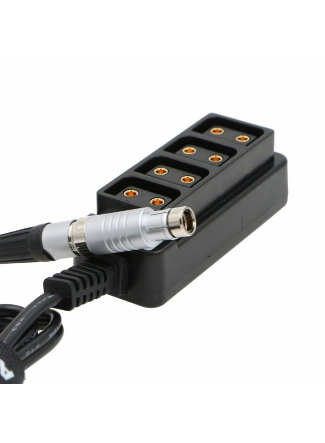 Alvin's Cables 3 pin Fischer RS to 4 Port D-tap Female for ARRI Cameras - Image 3