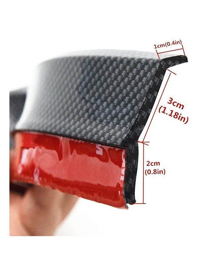 Generic - Protector Car Rubber Strip Spoiler U-Shaped With Edge Trim - Image 1