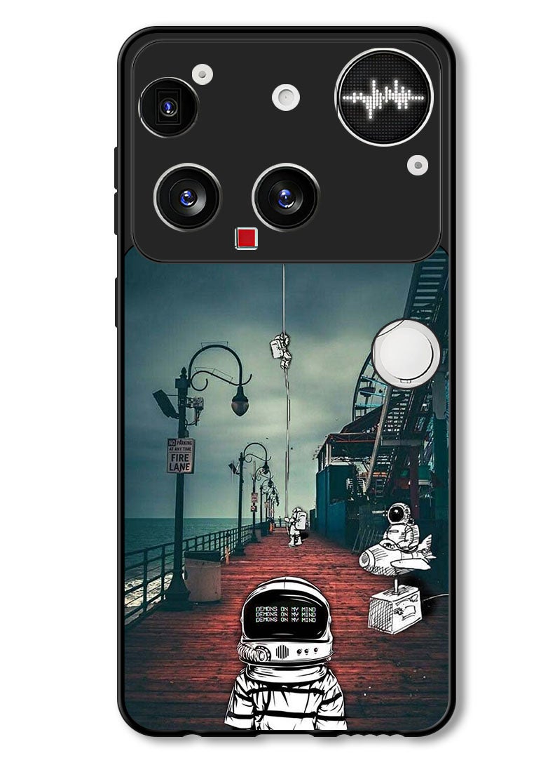 Theodor Case Compatible with Nothing Phone (3) 6.67 Inch Protection Shockproof Bumper Cover Univers - Image 1