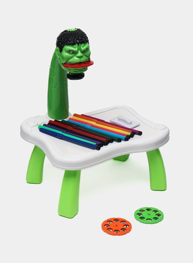 Projector for Kids with Art Drawing Table (The Incredable Hulk) - Image 2