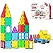 Bmag Magnetic Tiles 67 PCS with 1 Car Building Blocks for Toddlers 3D Magnet STEM Educational Learning Building Blocks for Kids Children Stacking Montessori Toys Gifts for Boys Girls - Image 4