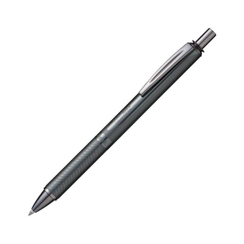 Pentel BL407MA-A EnerGel Sterling Liquid Gel Rollerball Pen Anthracite Barrel 0.35 mm Stroke Width 0.7 mm Ball Diameter Black Ink - Image 4