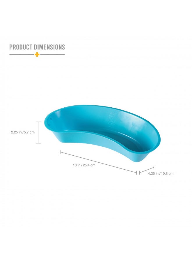DMI - DMI Emesis Basin, Autoclavable, Kidney Shaped, Durable Design, Visual Measurements, Made in USA - Image 1