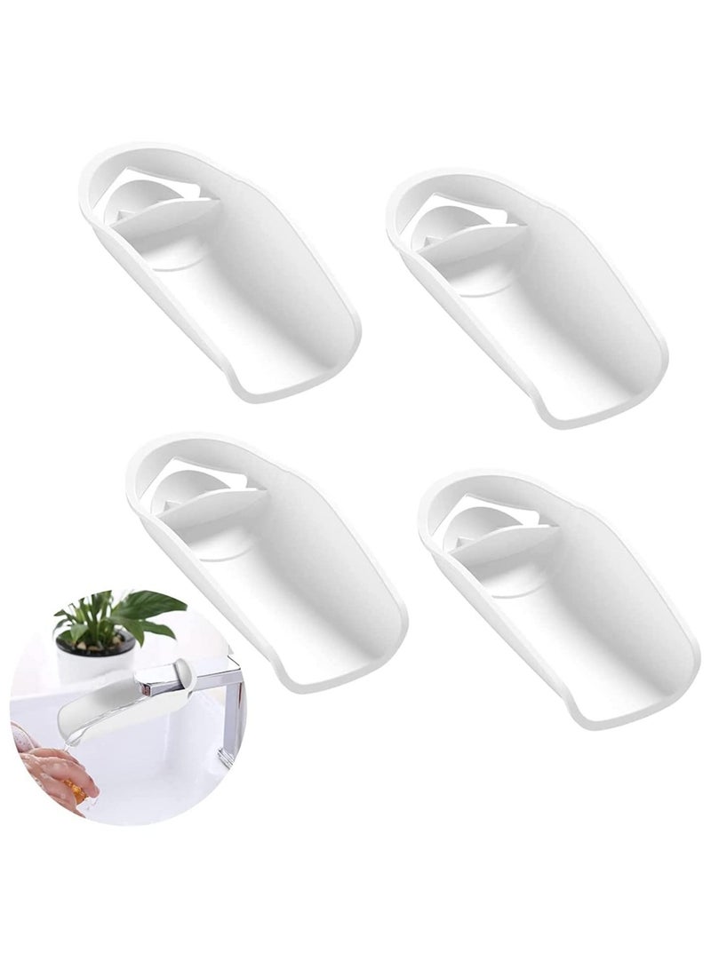 SYOSI Faucet Extender for Kids, 4Pack Sink Extender for Toddlers, Bathroom Wash Tap Washing Helper, Faucet Extender for Children Baby - Image 1