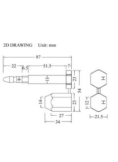 General Shipping stamp with gradual numbering printing for cargo containers and truck trailers, cargo container seals, 10 pieces, 60 riyals  - Image 4