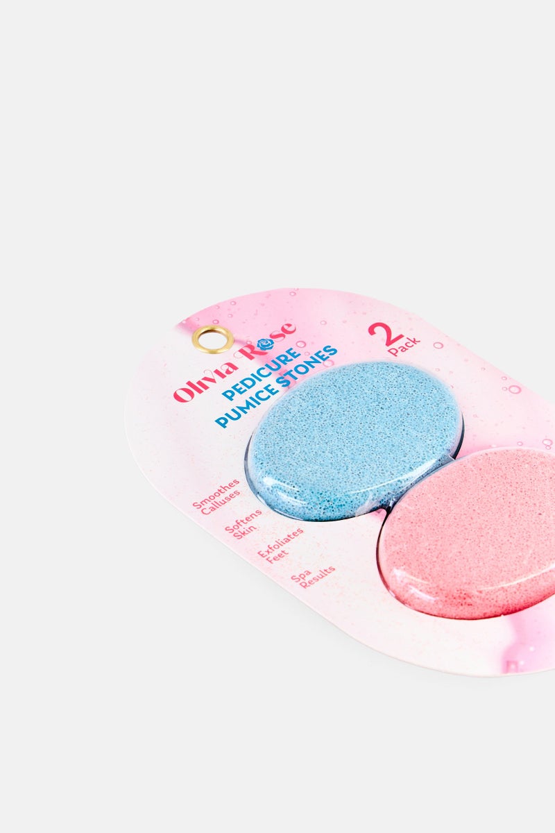 Olivia Rose 2 Pieces Pedicure Pumice Stone Set - Image 3