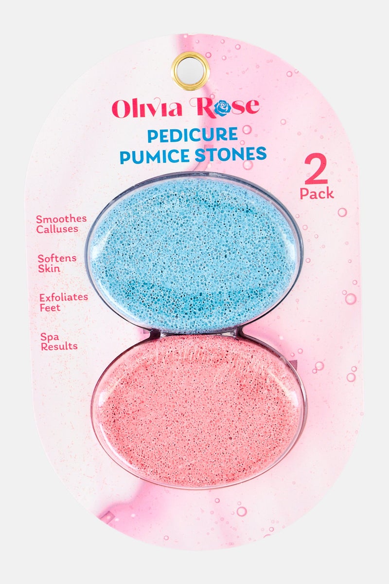 Olivia Rose 2 Pieces Pedicure Pumice Stone Set - Image 1