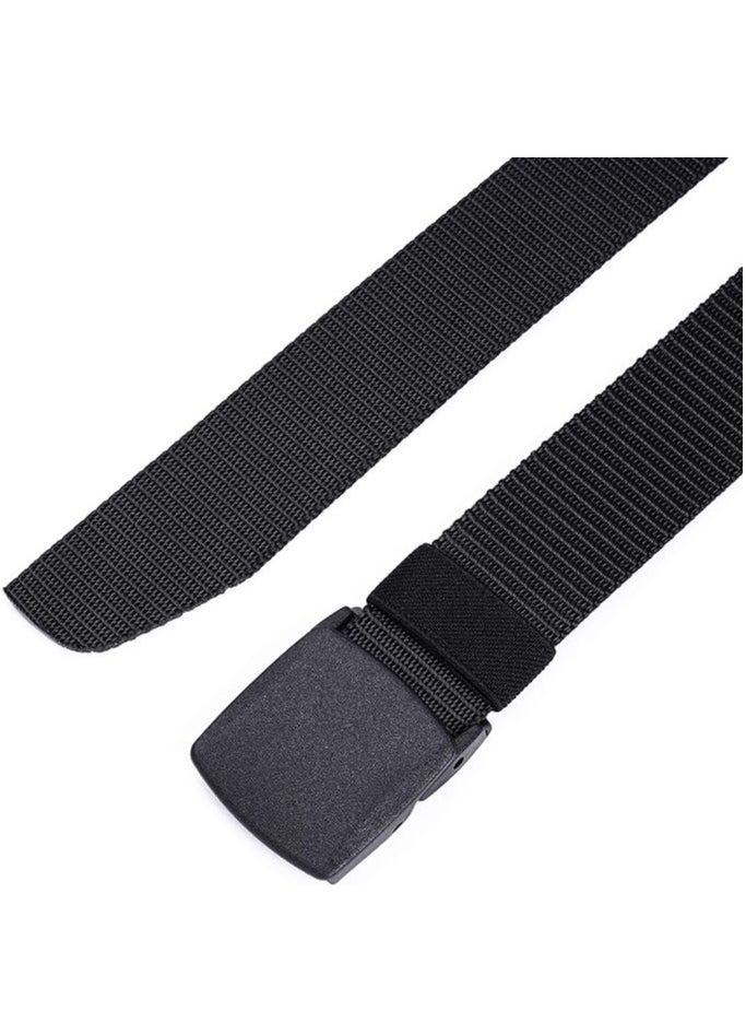 Classic Milano - CLASSIC MILANO® Beep-Free Airport Security Belt for Men & Women – Cotton & Nylon, Non-Metal Fiber Buckle – TSA-Approved, Stylish Travel & Golf Belt - Image 1