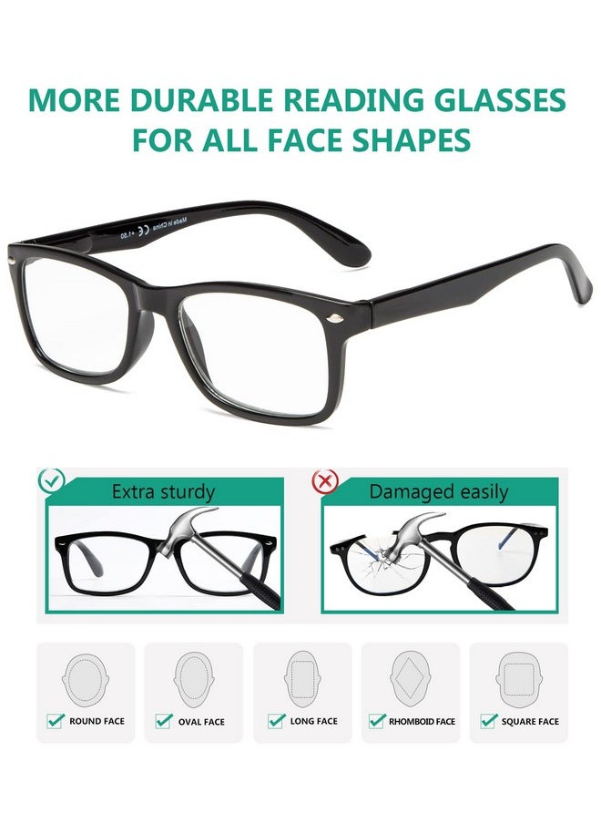 Eyekepper Classic Vintage Style Reading Glasses Black  - Image 4