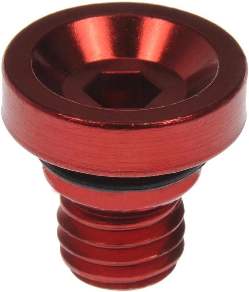 Dorman Red Aluminum Wheel Fastener Cover (Pack of 5) - Image 1