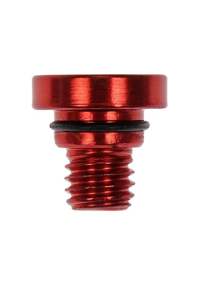 Dorman Red Aluminum Wheel Fastener Cover (Pack of 5) - Image 2