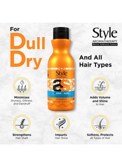 style aromatherapy Professional Moroccan Argan Shampoo 400 Ml | Sulphate Free | Paraben Free | For Dry, Dull & All Hair Types  - Image 2