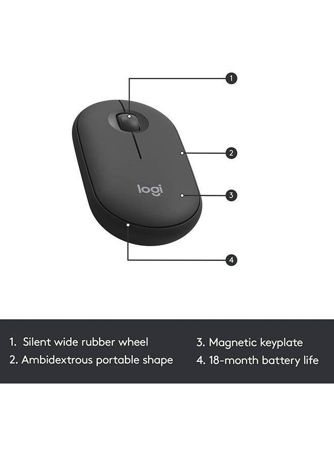 Logitech MK470 Desktop Combo Arabic Graphite - Image 4
