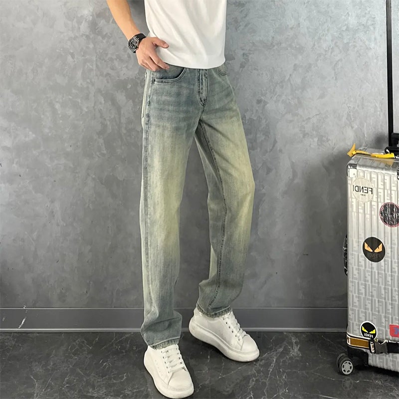 Unisex Classic Denim Jeans Loose Fit Daily Outdoor Wear - Image 4