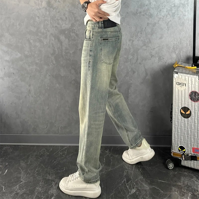 Unisex Classic Denim Jeans Loose Fit Daily Outdoor Wear - Image 5