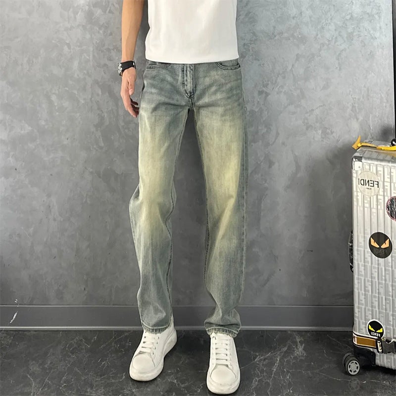 Unisex Classic Denim Jeans Loose Fit Daily Outdoor Wear - Image 3