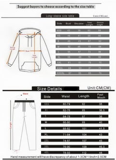 KUYING Dragon Ball Color Blocked Hoodie Leg Binding Pants Hooded Set  - Image 2