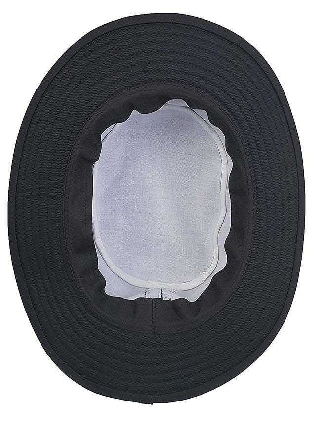 V3E Men's Cricket Umpire hat/Cap for All Sports rellated Activities (Black)-(Pack of 02) - Image 3