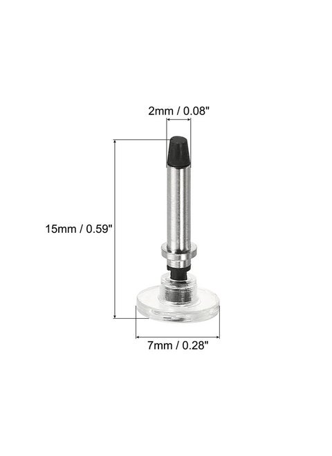 8pcs Stylus Pen Disc Tips Universal Replacement High Precision Round for 2 in 1 Series Stylus Pen Capacitive Touch Screen Devices
