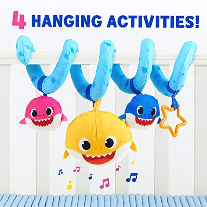 BABY SHARK OFFICIAL - SHAKE & RATTLE STROLLER ACTIVITY TOY - Image 3