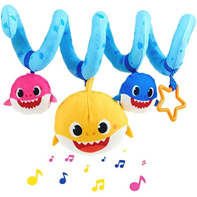 BABY SHARK OFFICIAL - SHAKE & RATTLE STROLLER ACTIVITY TOY - Image 1