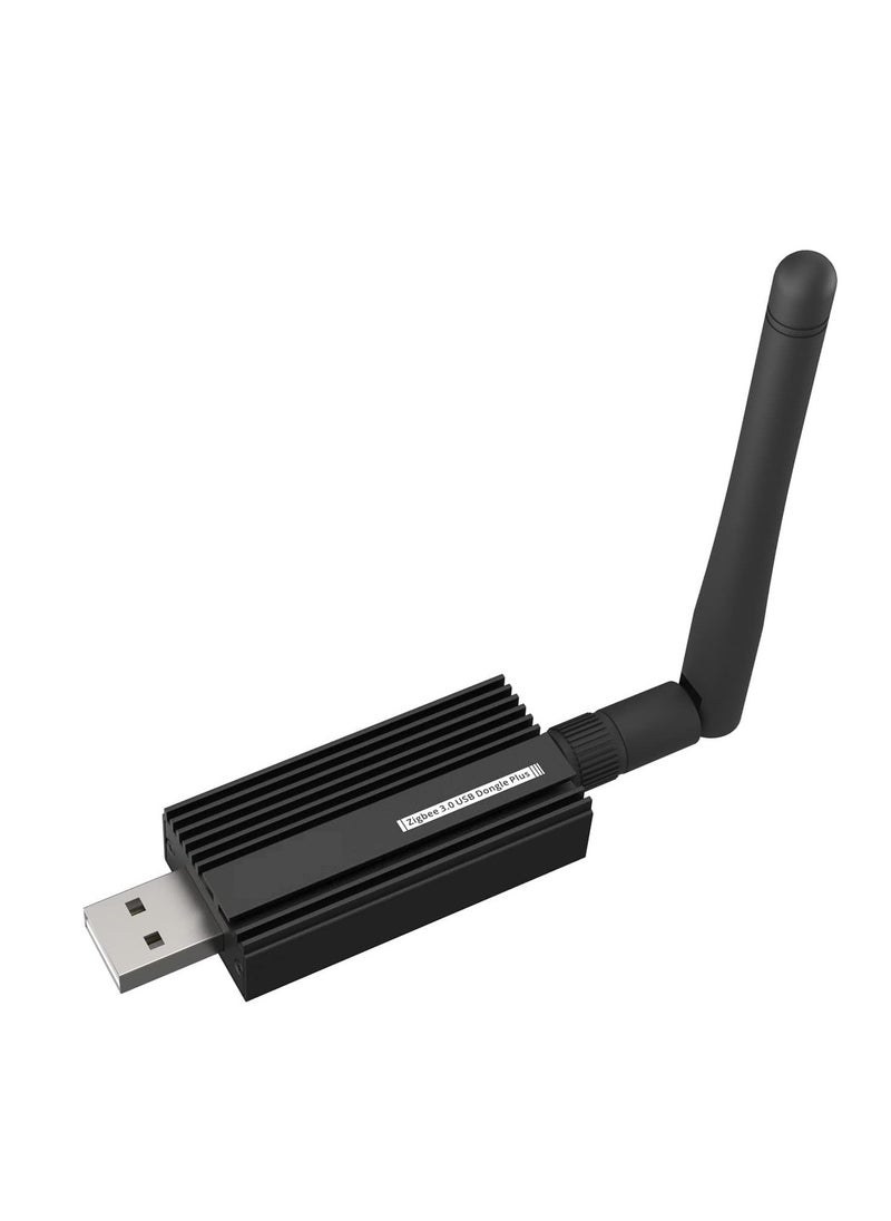 SYOSI - Zigbee 3.0 USB Dongle Plus-E Gateway, Universal Zigbee USB Gateway with Antenna for Home Assistant, Open HAB, Zigbee 2MQTT etc, Wireless Zigbee 3.0 USB Adapter, ZBDongle-E, EFR32MG2 - Image 1