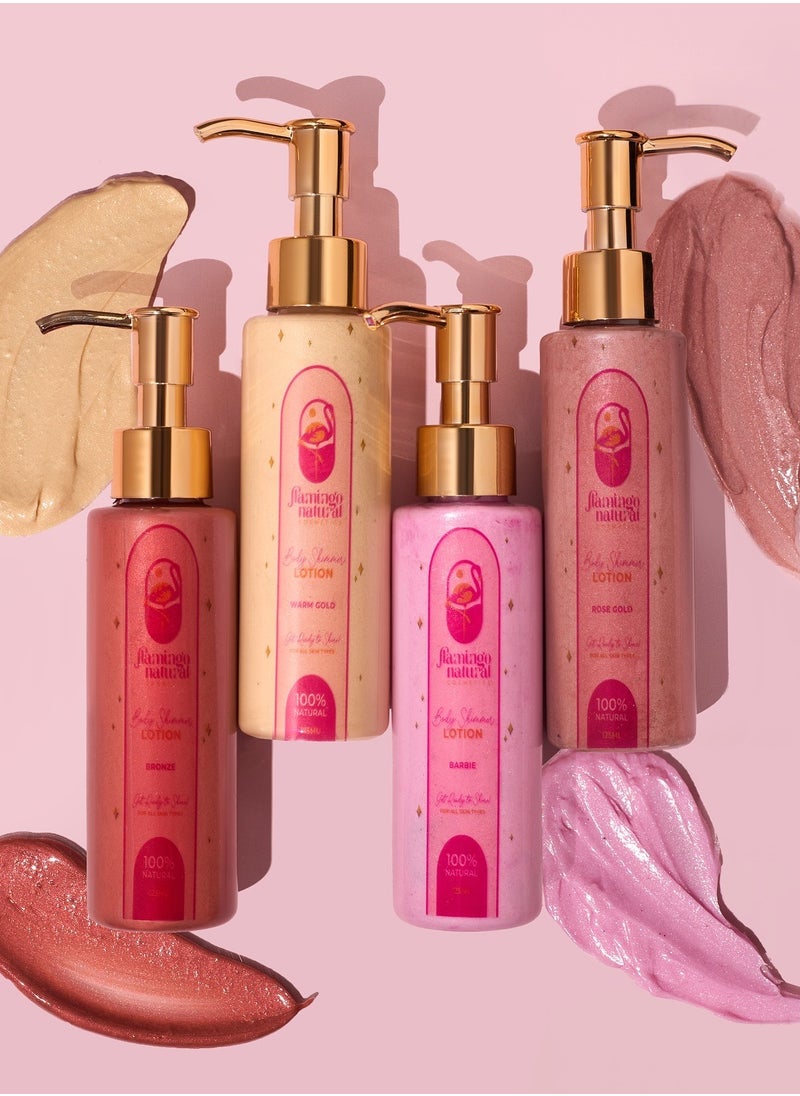 FLAMINGO - Body Shimmer Lotion Bronze - Image 1