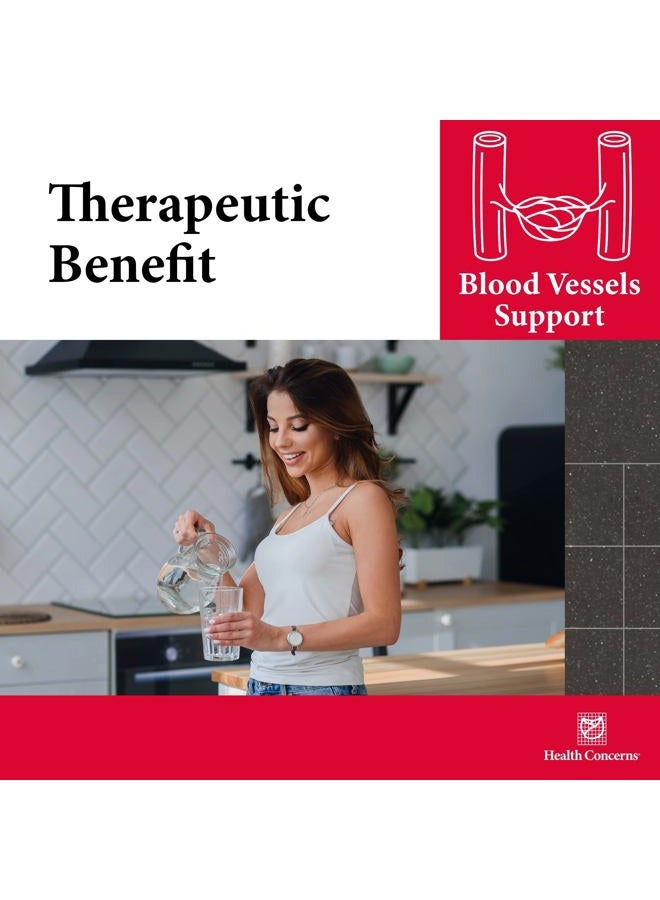 Health Concerns Formula V - Blood Health & Circulation Supplement - Aids Blood Vessels - 90 Capsules - Image 5