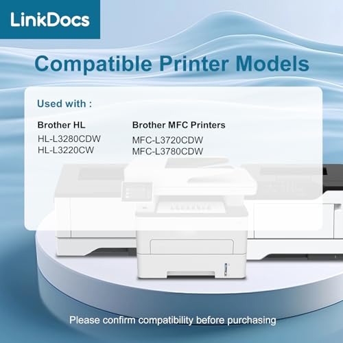 LinkDocs TN229BK Black Compatible Toner Cartridge Replacement for Brother TN-229 TN229XL TN-229XL BK Work for Brother HL-L3280CDW HL-L3220CW MFC-L3720CDW MFC-L3780CDW Printers - Image 2