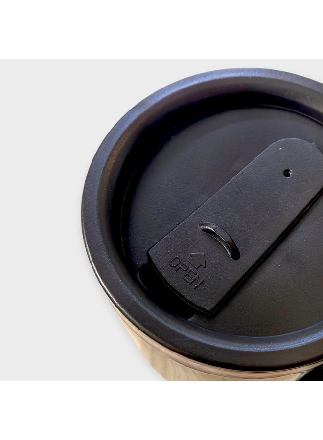 كريتر  الكوب المعزول من الستانلس ستيل - غطاء للسفر والمكتب والمنزل والاماكن الخارجية ، المثالي للمشروبات الباردة والساخنة - Image 4