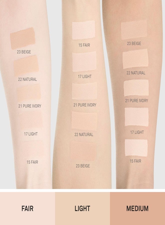 HINCE Cover Master Pink Cushion - Lightweight, High Coverage, 72H Long Lasting Cushion Foundation, Glow&Matte Hybrid, 0.38 fl.oz. (FAIR, 15) - Image 3