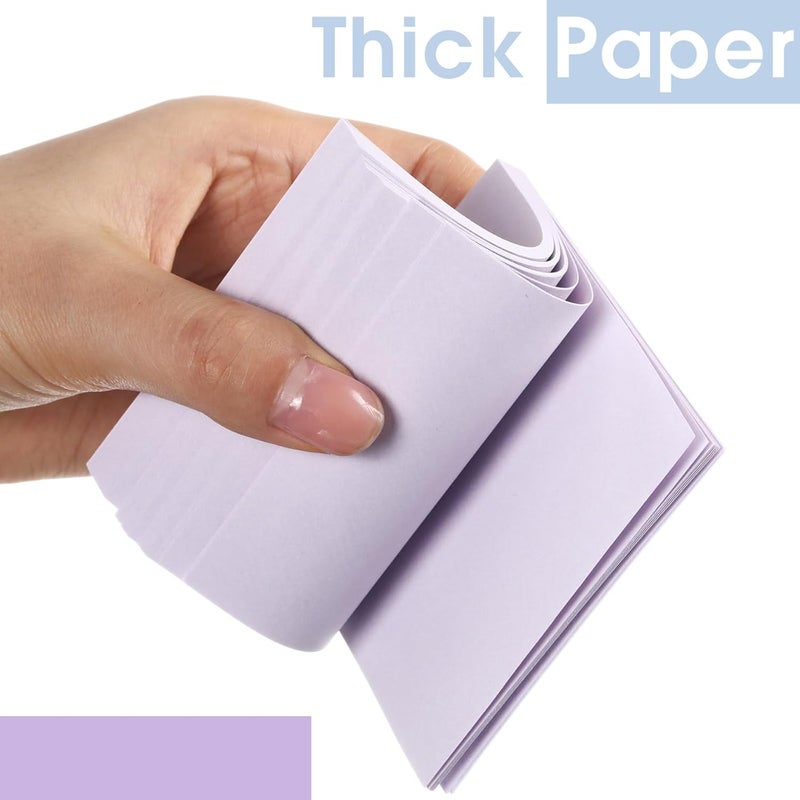 Thenshop 12 Pads Sticky Notes 3''x3'', Self Stick Notes Pads Office Supplies, 4 Gradient Colors Vintage Color 50 Sheets/pad for School,Office, Home(Morandi Color Mixing) - Image 3