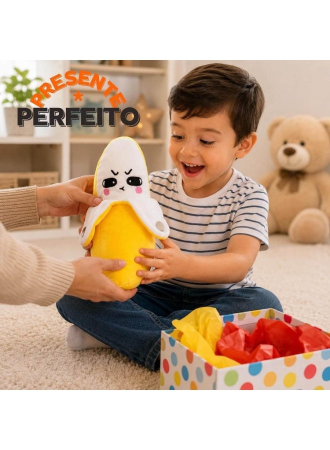 Interactive Musical Banana Toy for Kids - Touch Screen Plush Toy with Sound Effects and Music for Sensory Development - Image 2