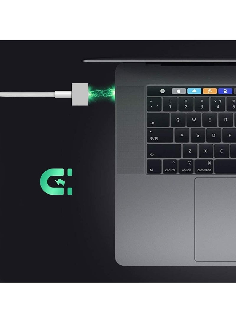 general Compatible With Mac Book Air Charger Replacement 85W Magnetic 2 T Tip Power Adapter Connector PD Power Delivery Fast Charging Mains Adapter Plug for Mac Book 11 13 inch - Image 2