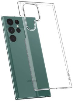 Spigen Air Skin Case Cover for Samsung Galaxy S22 ULTRA (2022) - Crystal Clear  - Image 5
