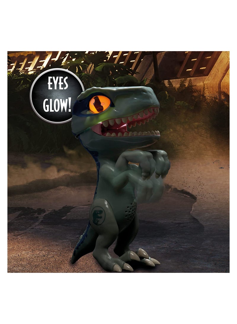 JURASSIC WORLD Trigger Chomper - Velociraptor Blue  - Image 4