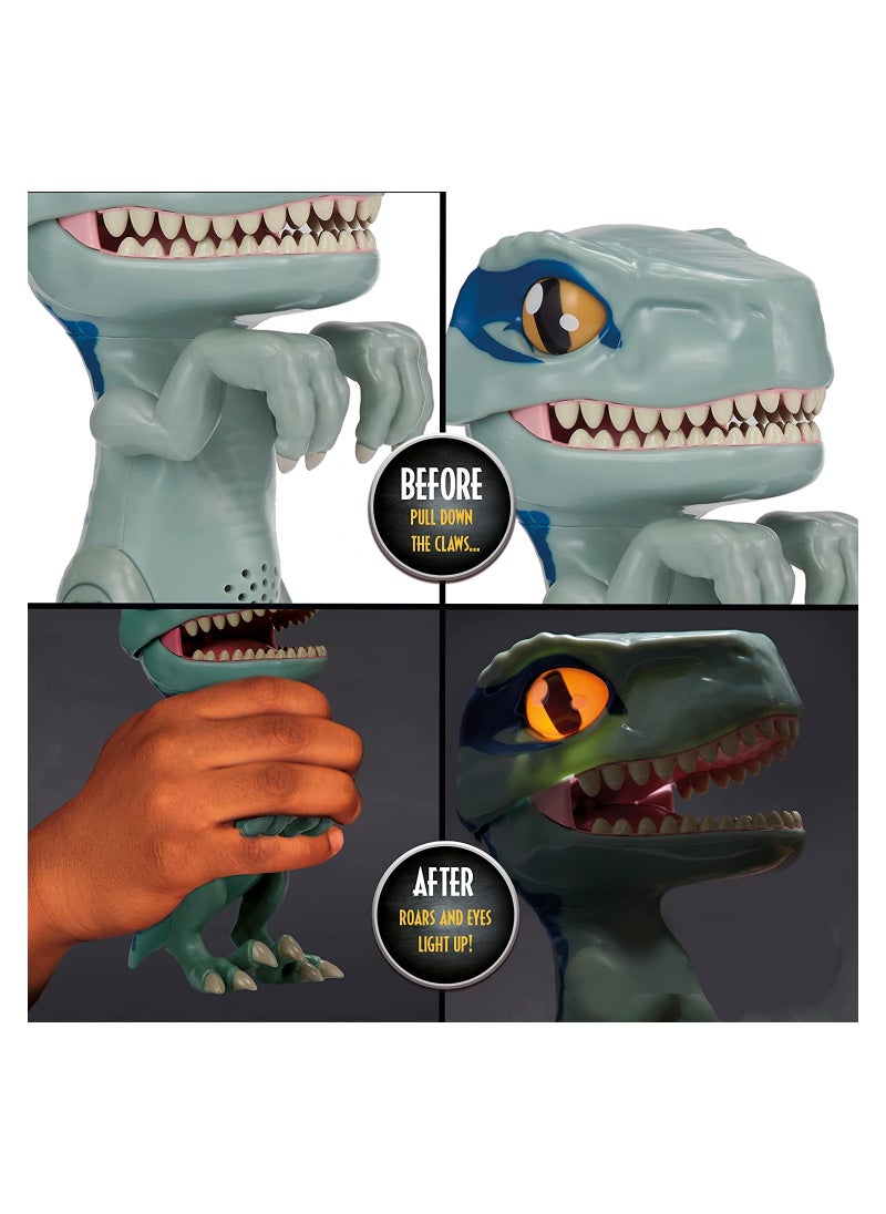 JURASSIC WORLD Trigger Chomper - Velociraptor Blue  - Image 3