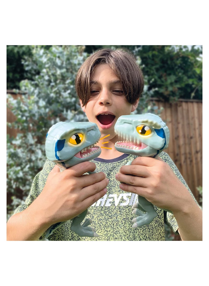 JURASSIC WORLD Trigger Chomper - Velociraptor Blue  - Image 2