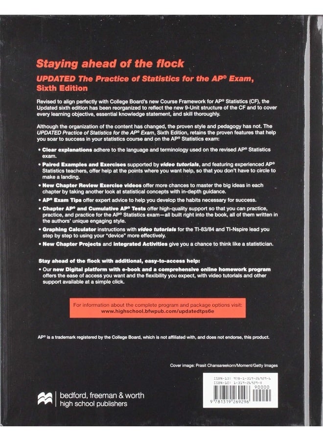 W.H.Freeman & Co Ltd Updated Version of The Practice of Statistics for the APA Course (Student Edition) - Image 2