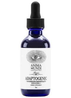 Anima Mundi Adaptogenic 7 Mushroom Drops Adaptogenic Blend With Organic Mushroom Extracts Liquid Immune Support Tincture With Reishi Lion Mane Cordyceps & Chaga Mushroom Liquid Extract (2Oz)