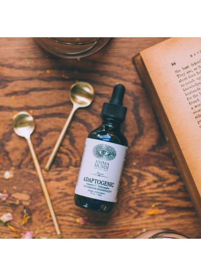 Anima Mundi Apothecary - Anima Mundi Adaptogenic 7 Mushroom Drops Adaptogenic Blend With Organic Mushroom Extracts Liquid Immune Support Tincture With Reishi Lion Mane Cordyceps & Chaga Mushroom Liquid Extract (2Oz) - Image 1